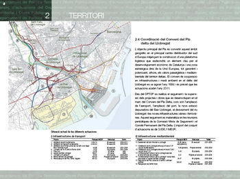 Balance de las obras del Plan Delta publicado por el Departamento de Política Territorial (año 2001)